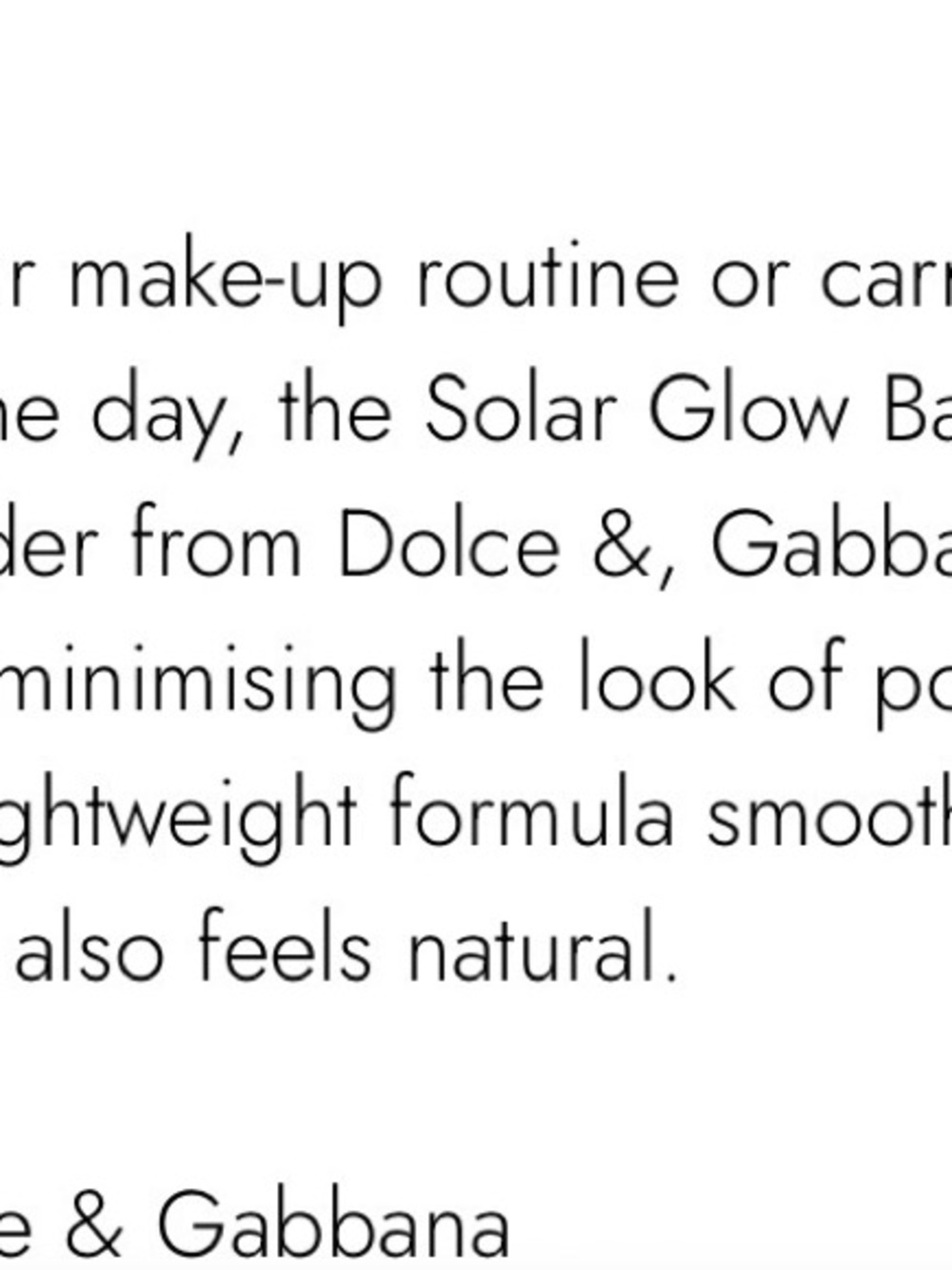 Dolce & Gabbana Skin Beautifier Blurring Powder - Picture 11 of 11